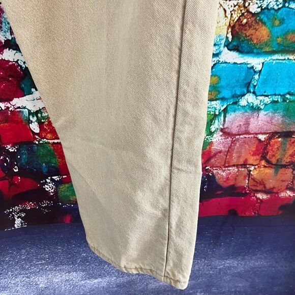 Vintage L.L. Bean Flannel Lined  Jeans Mens Size 42X32 Union Made - Picture 4 of 8